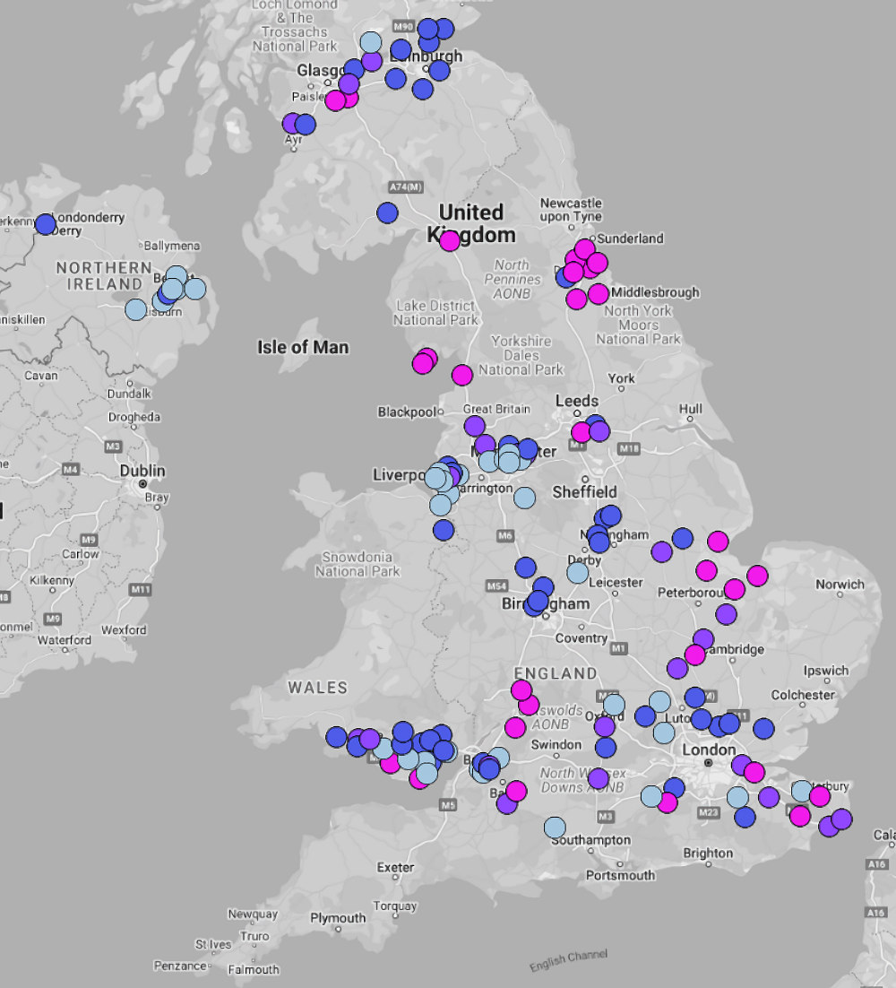 Netomnia FTTP Broadband UK Rollout Map To 2023 