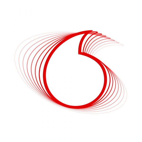 Vodafone UK Spiral Style Logo 2022