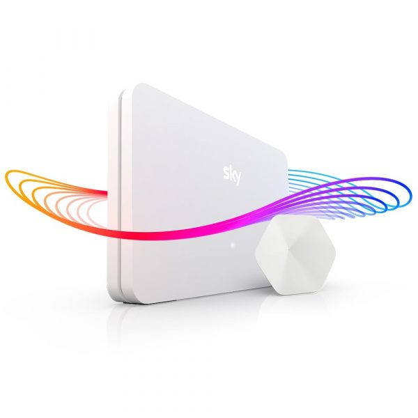 Sky Broadband Max Hub Router and WiFi Max Kit 2023