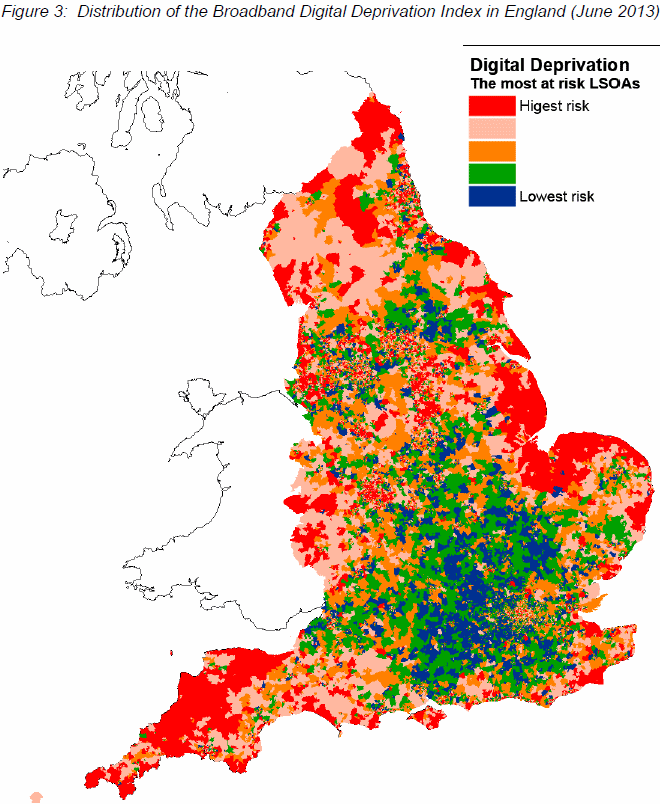 Point Broadband Coverage Map Point Topic Maps The Risk Of Non-Adoption For Superfast Broadband In  England - Ispreview Uk